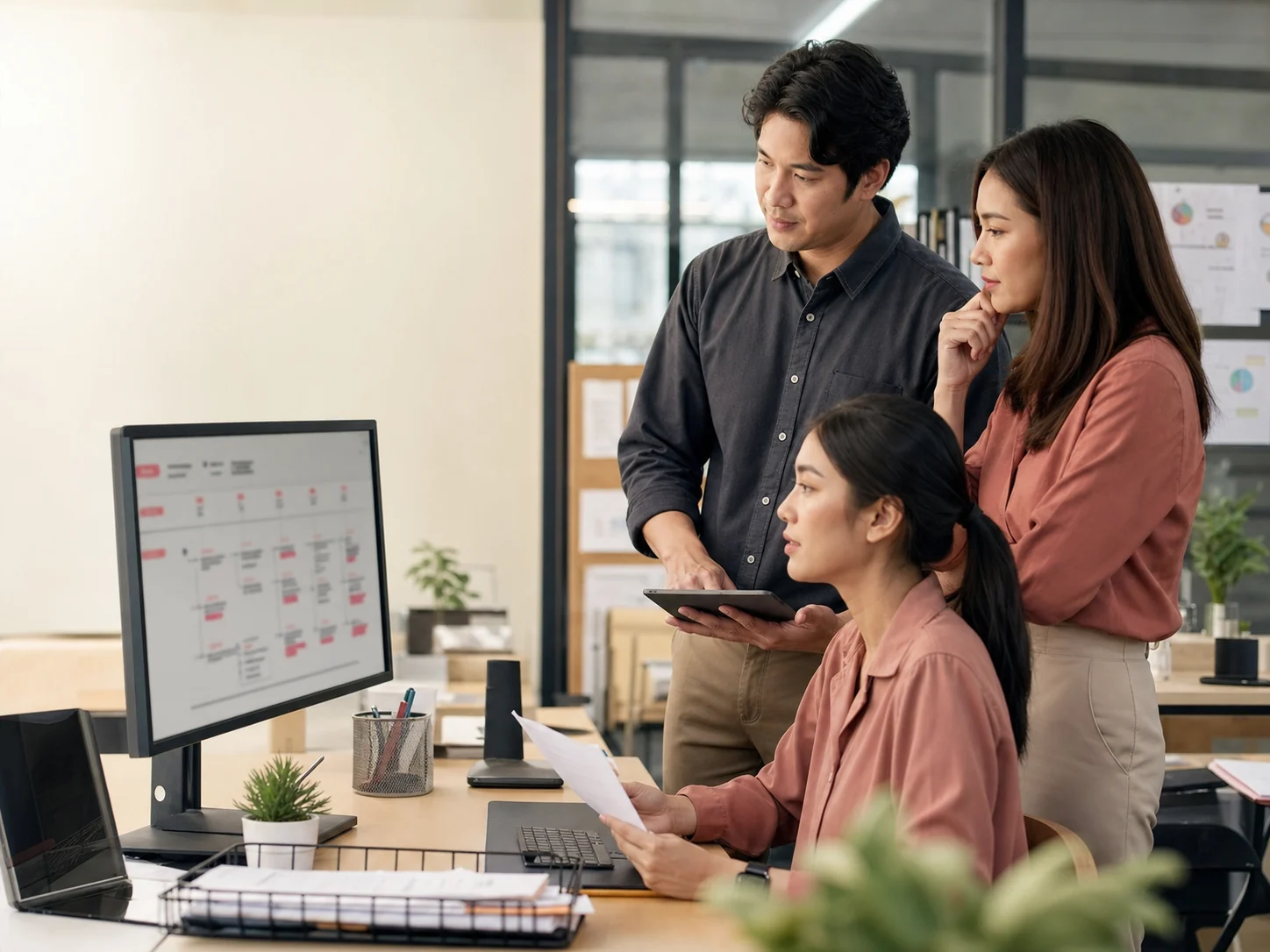 ระบบหลังบ้านองค์กร: ปรับงาน + ประหยัดคน + เพิ่มความแม่นยำ